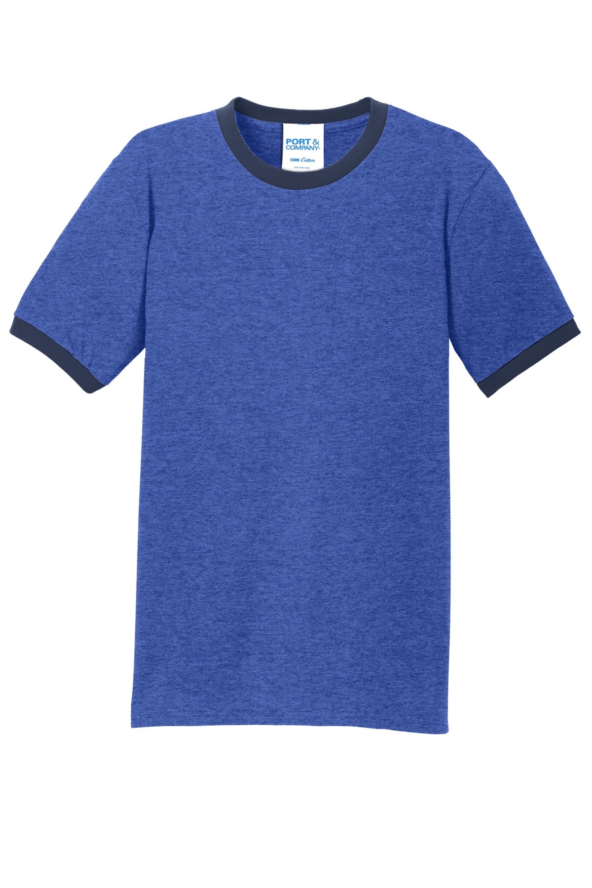 Port & Co Core Cotton Ringer Tee.  PC54R