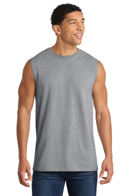 Port & Co Core Cotton Sleeveless Tee. PC54SL