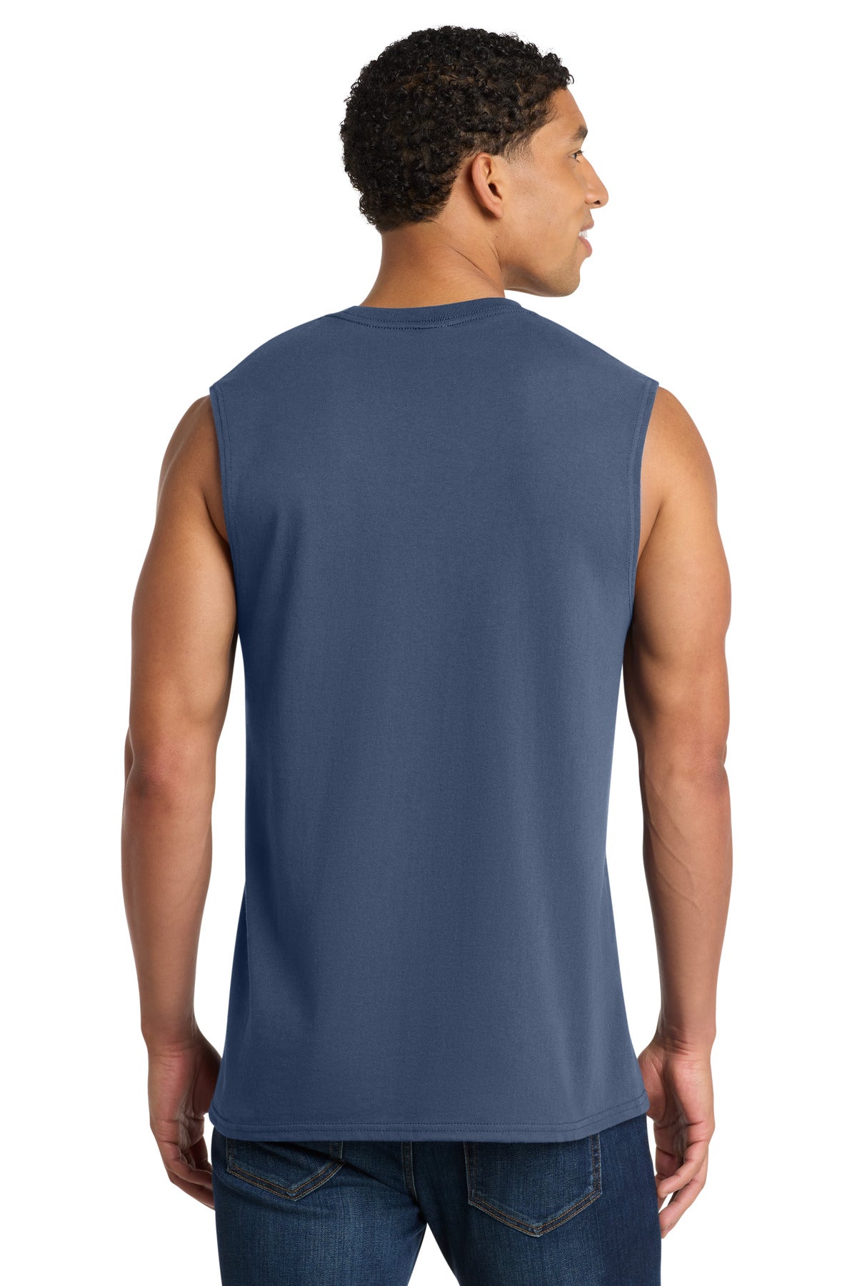 Port & Co Core Cotton Sleeveless Tee. PC54SL