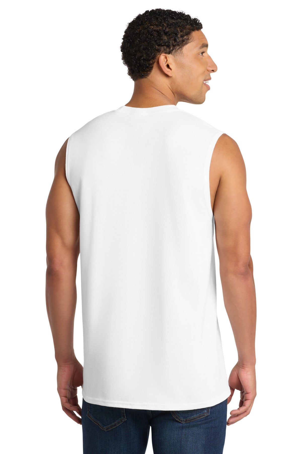 Port & Co Core Cotton Sleeveless Tee. PC54SL