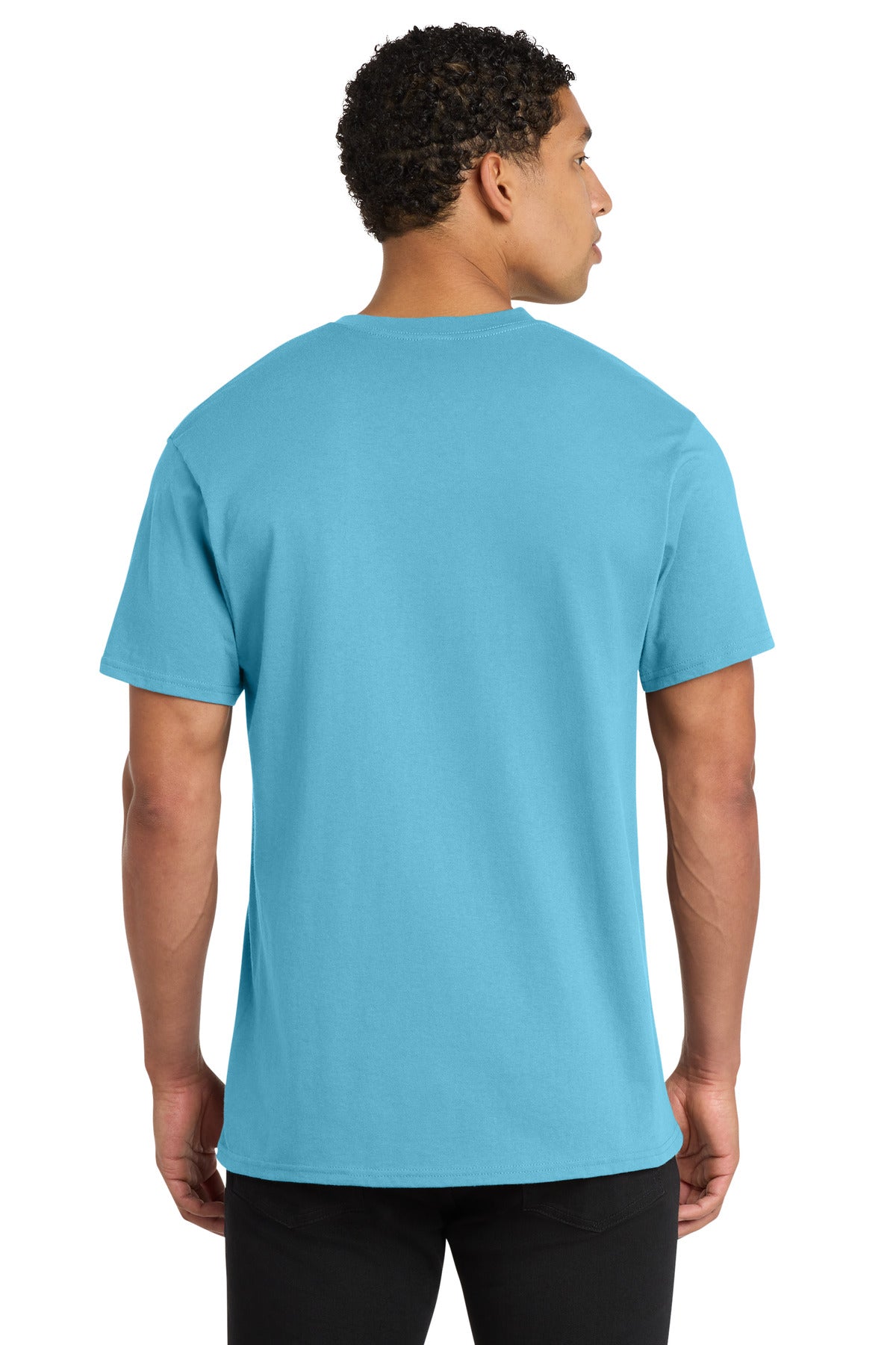 Port & Co Core Cotton V-Neck Tee. PC54V
