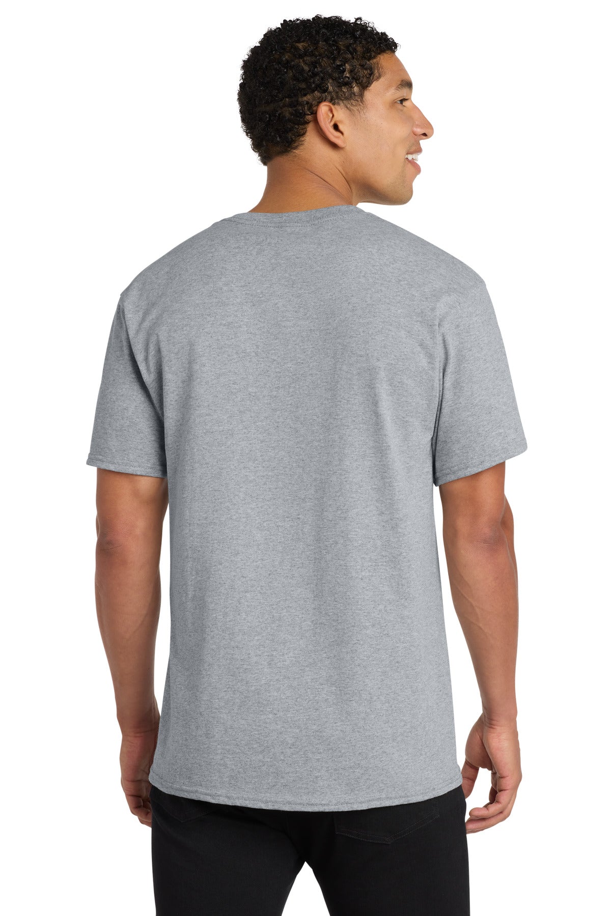 Port & Co Core Cotton V-Neck Tee. PC54V