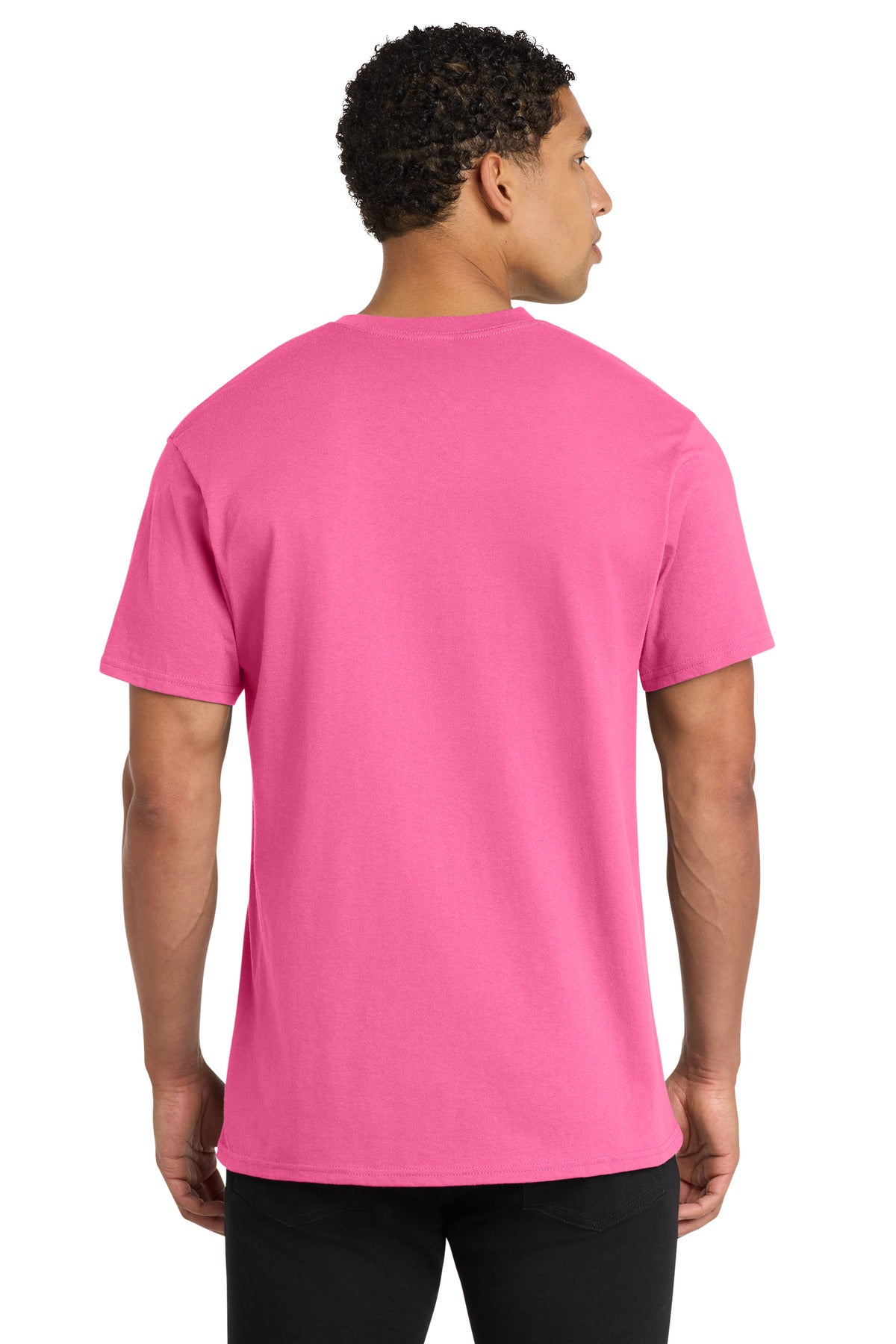 Port & Co Core Cotton V-Neck Tee. PC54V