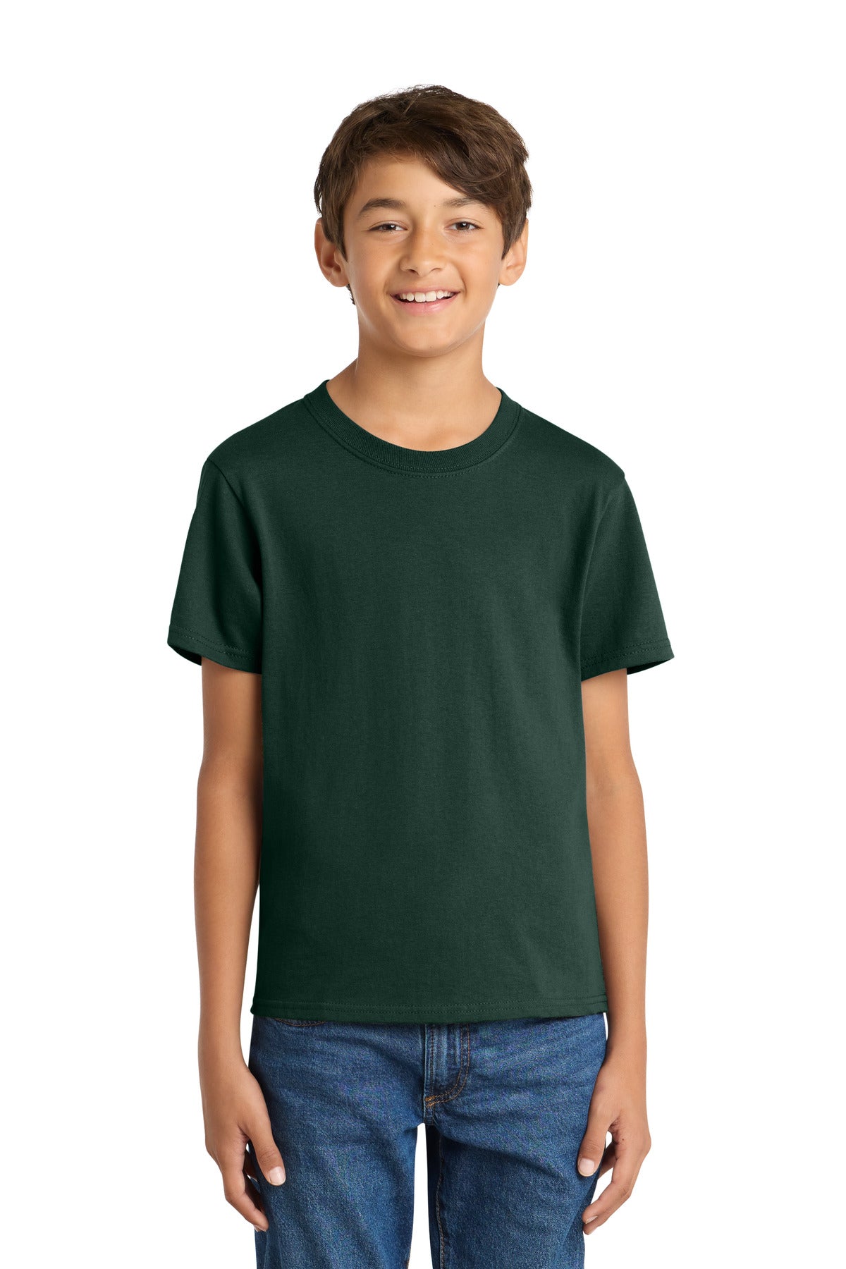 Port & Co Youth Core Cotton Tee. PC54Y