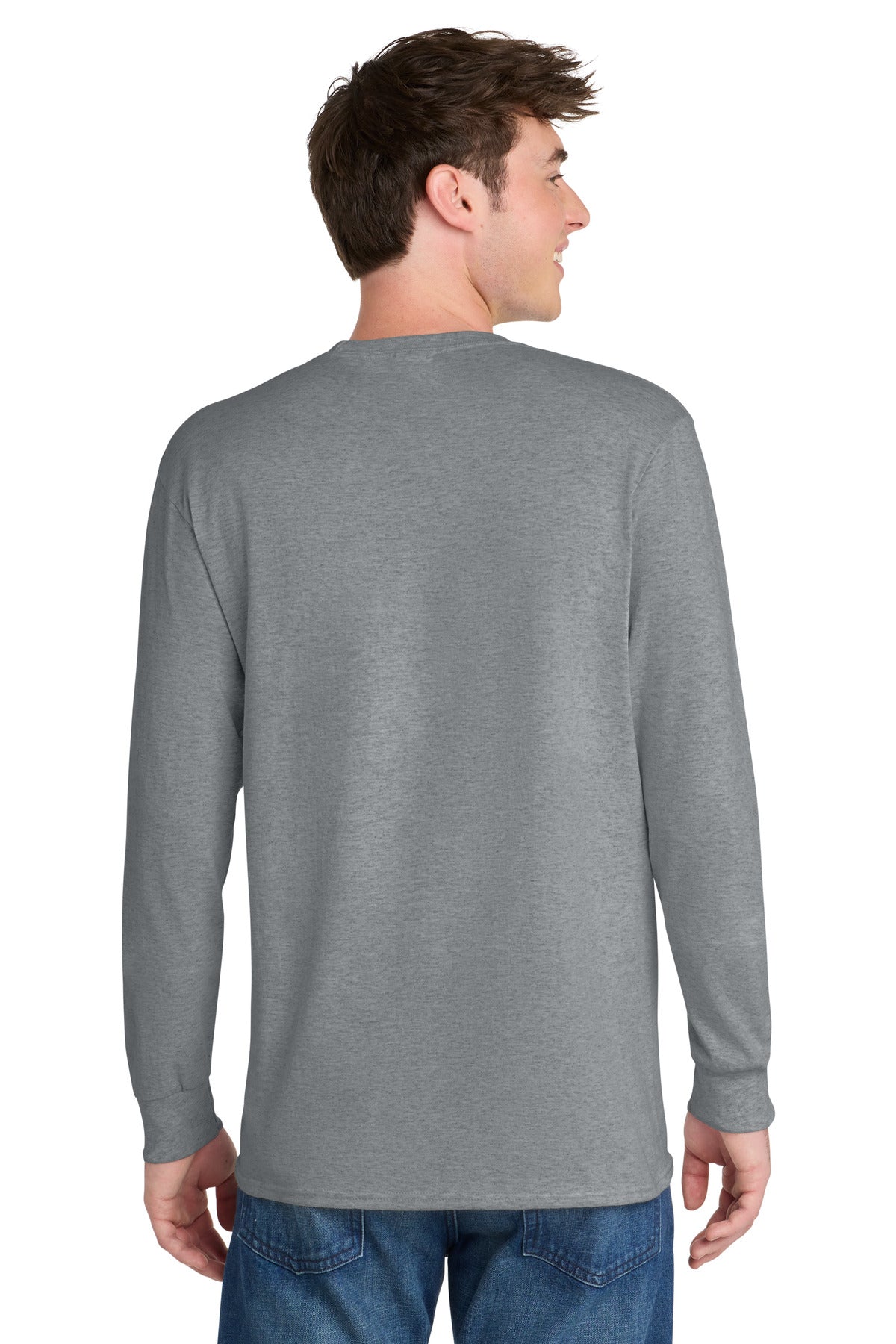 Port & Co Tall Long Sleeve Core Blend Tee. PC55LST
