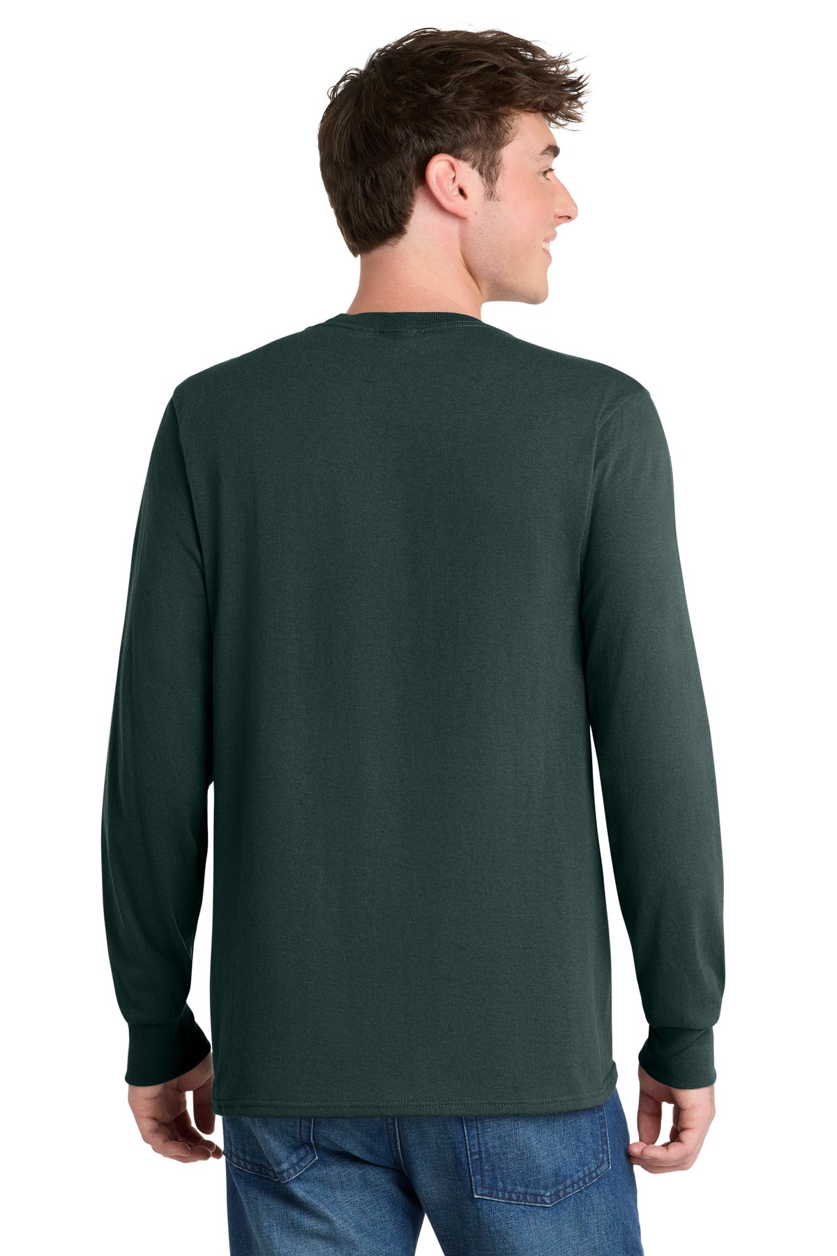 Port & Co Tall Long Sleeve Core Blend Tee. PC55LST