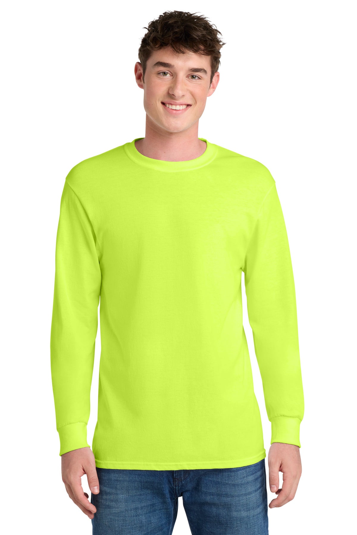 Port & Co Tall Long Sleeve Core Blend Tee. PC55LST