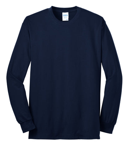 Port & Co Tall Long Sleeve Core Blend Tee. PC55LST