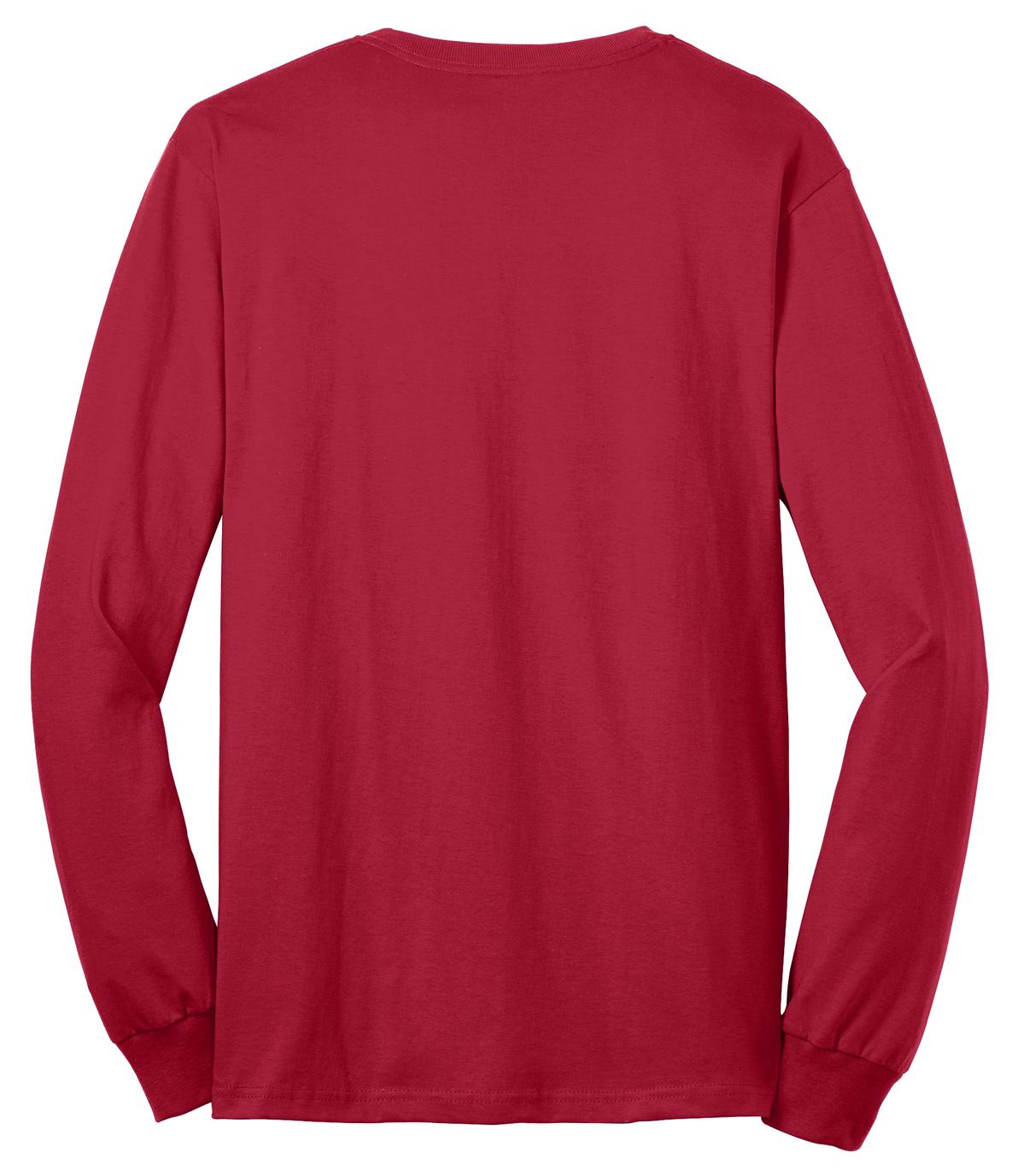 Port & Co Long Sleeve Core Blend Tee. PC55LS