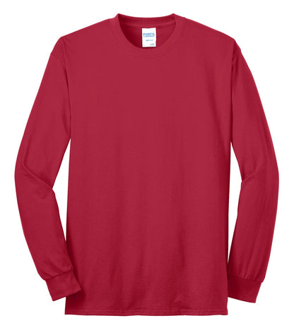 Port & Co Long Sleeve Core Blend Tee. PC55LS