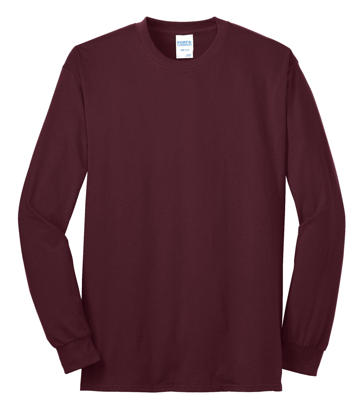 Port & Co Long Sleeve Core Blend Tee. PC55LS