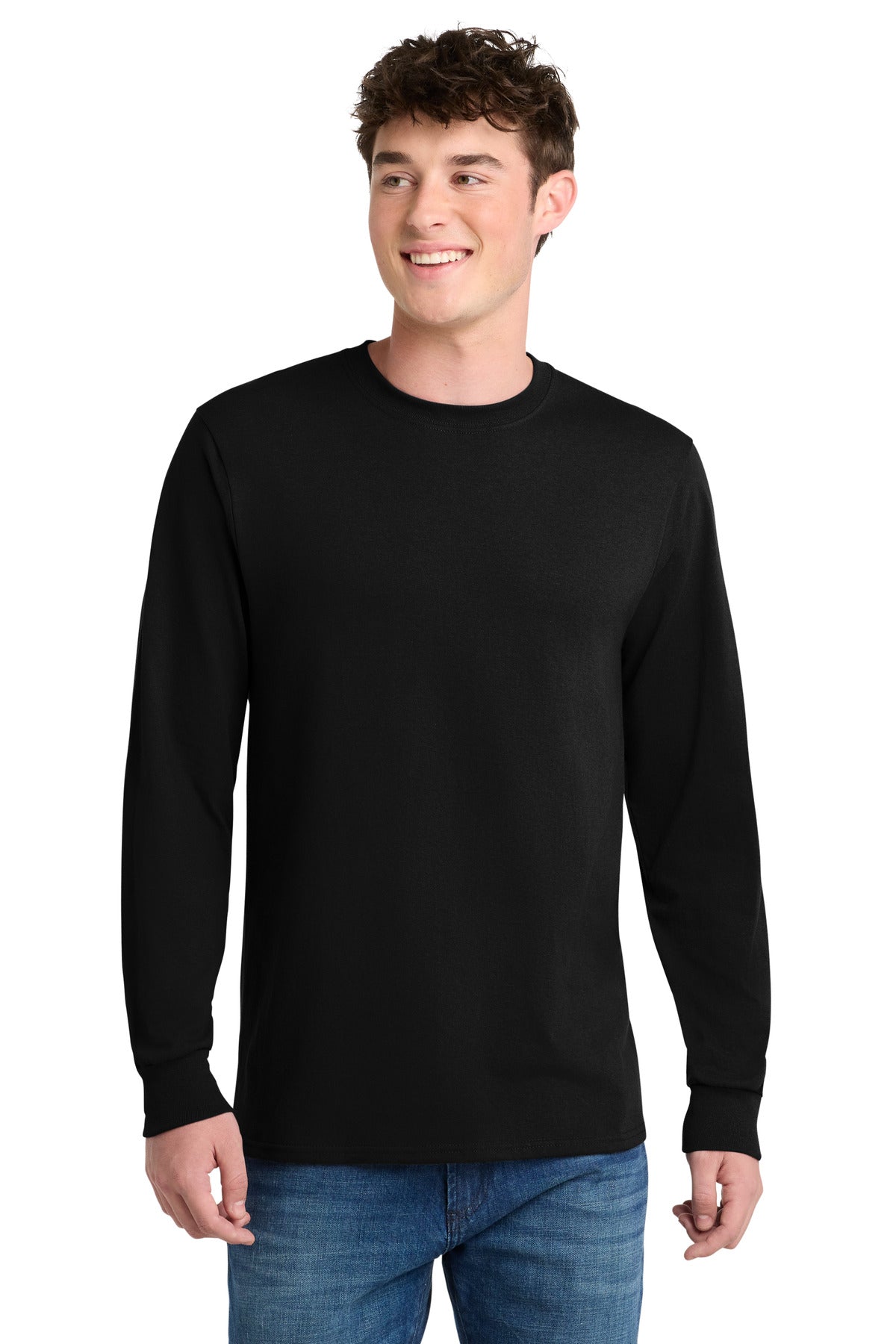 Port & Co Long Sleeve Core Blend Tee. PC55LS