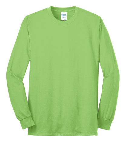 Port & Co Long Sleeve Core Blend Tee. PC55LS