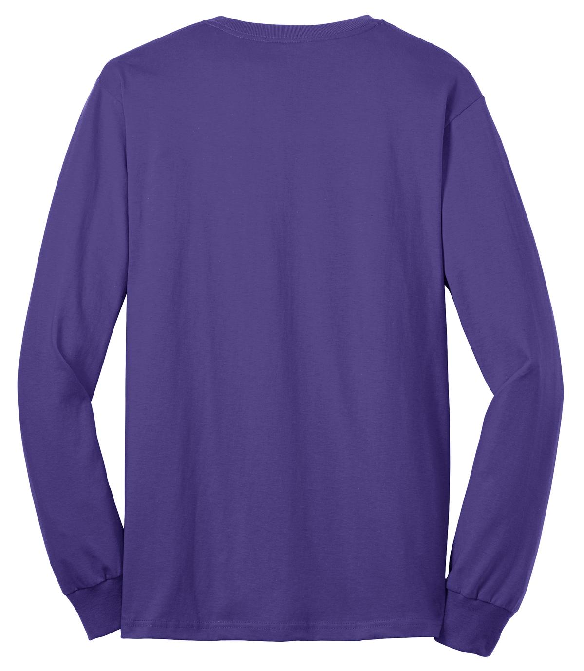 Port & Co Long Sleeve Core Blend Tee. PC55LS