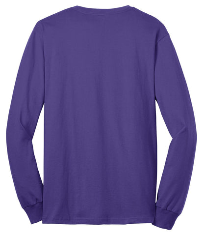 Port & Co Long Sleeve Core Blend Tee. PC55LS