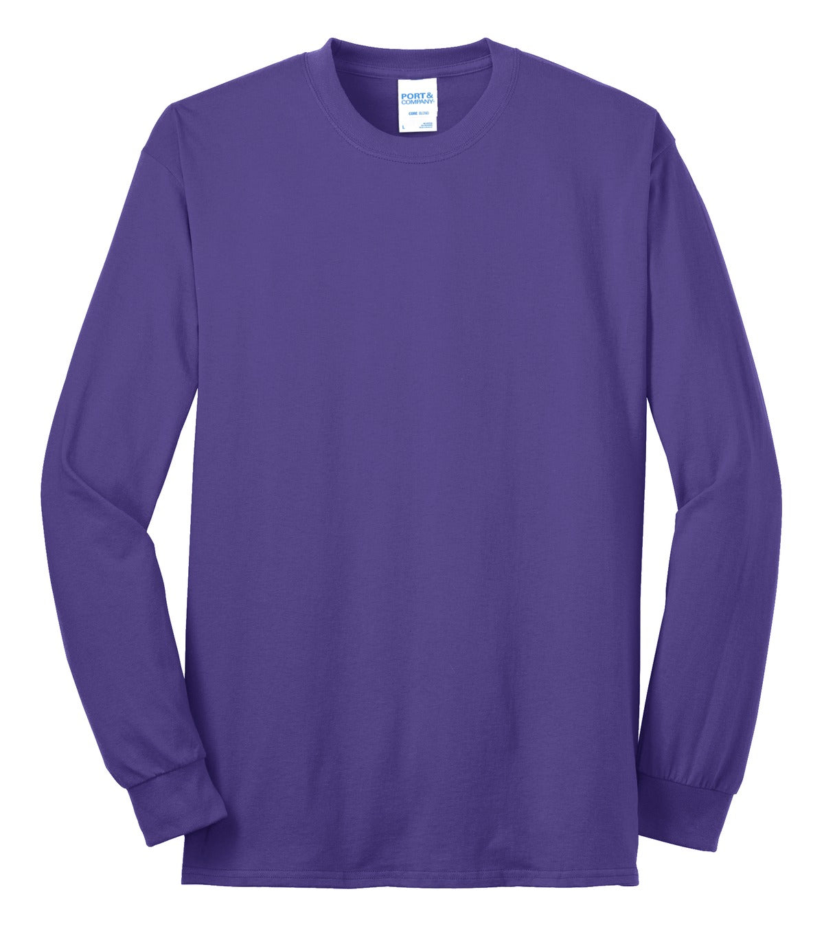 Port & Co Long Sleeve Core Blend Tee. PC55LS