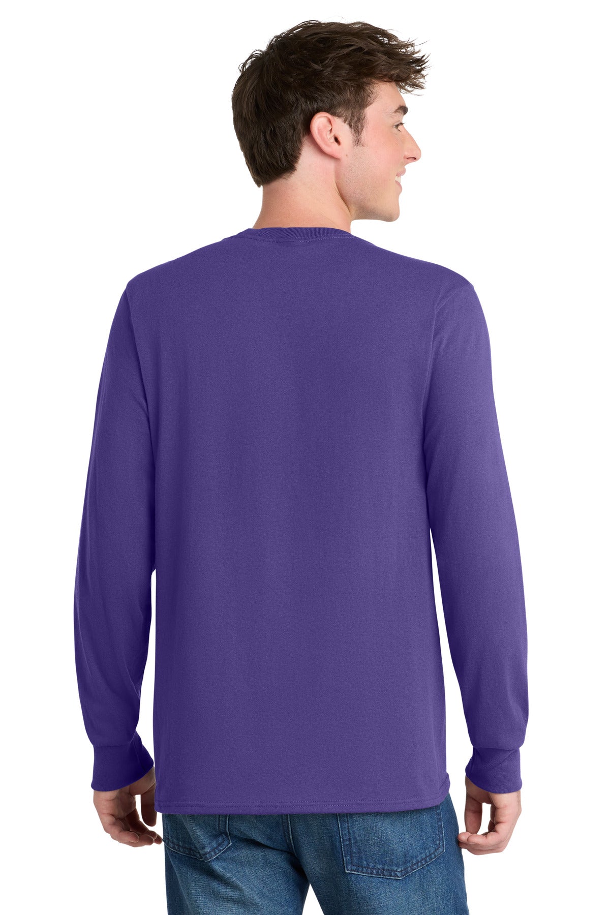 Port & Co Long Sleeve Core Blend Tee. PC55LS