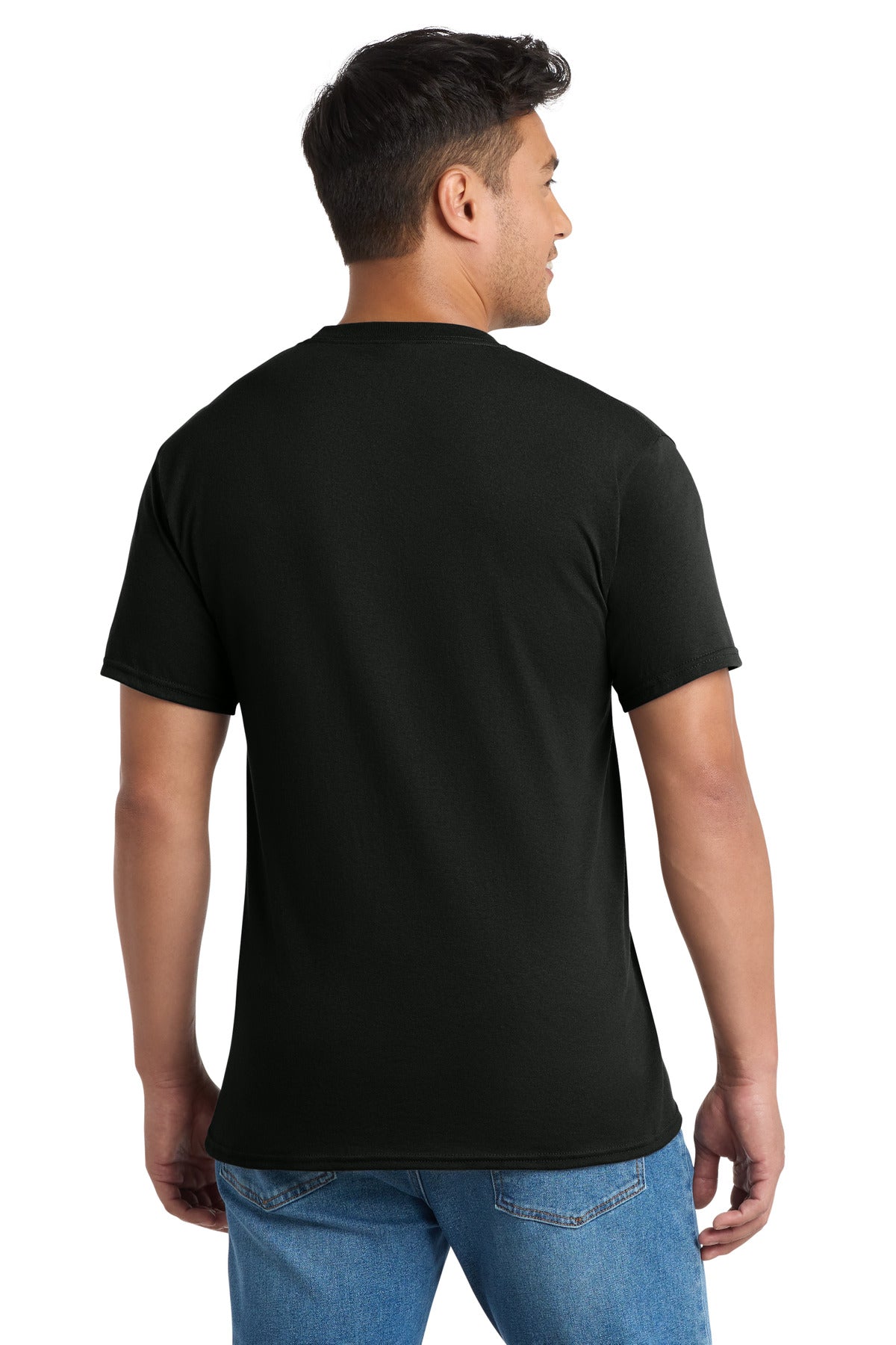 Port & Co Tall Core Blend Pocket Tee. PC55PT