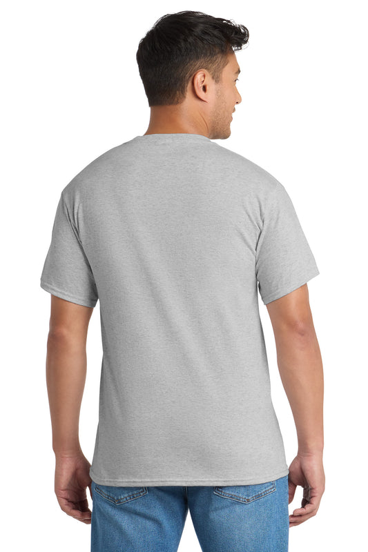 Port & Co Core Blend Pocket Tee. PC55P