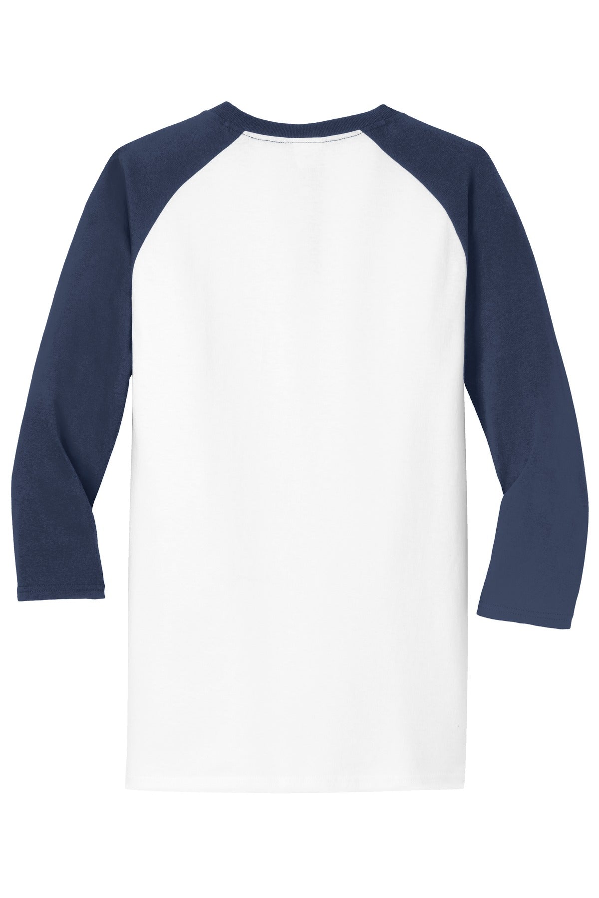 Port & Co Core Blend 3/4-Sleeve Raglan Tee. PC55RS