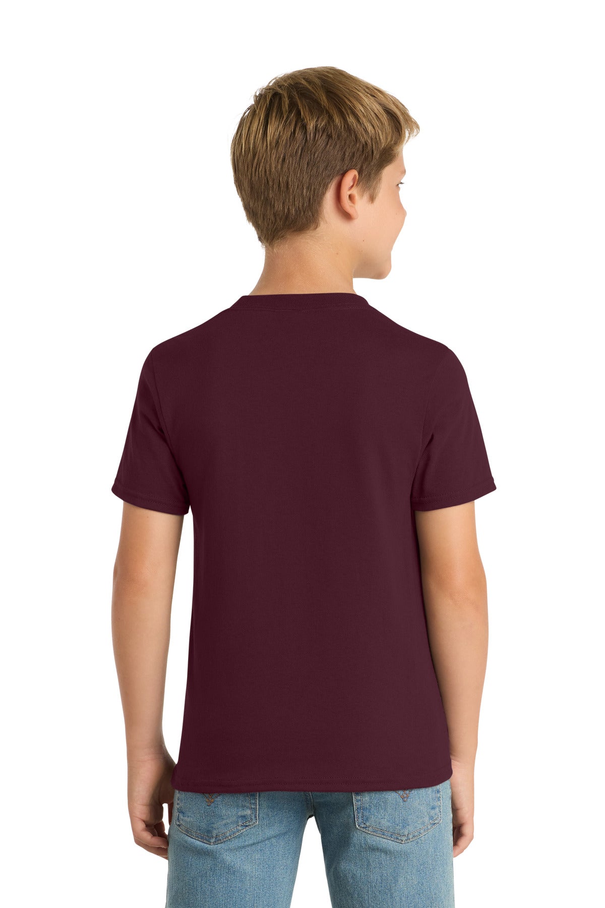 Port & Co Youth Core Blend Tee.  PC55Y