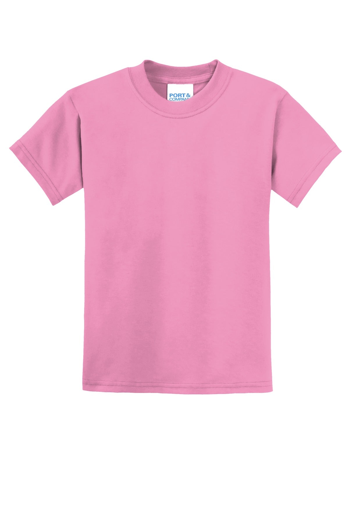 Port & Co Youth Core Blend Tee.  PC55Y