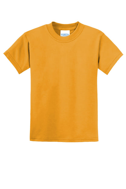 Port & Co Youth Core Blend Tee.  PC55Y