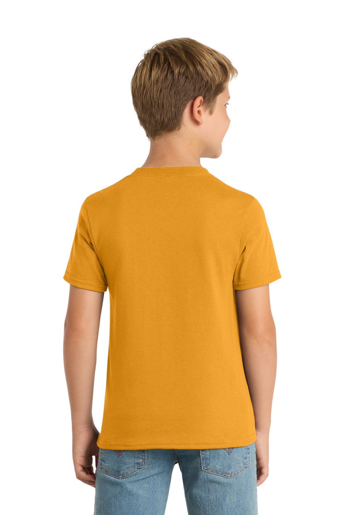 Port & Co Youth Core Blend Tee.  PC55Y