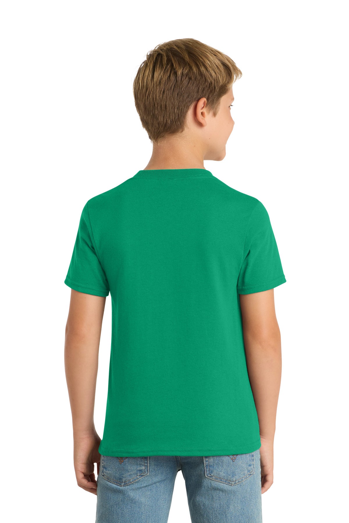 Port & Co Youth Core Blend Tee.  PC55Y