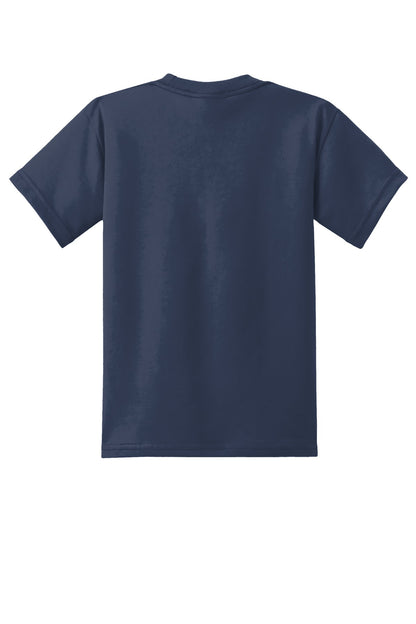 Port & Co Youth Core Blend Tee.  PC55Y