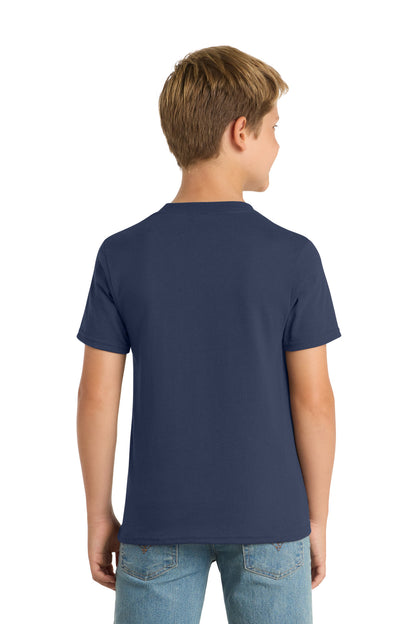 Port & Co Youth Core Blend Tee.  PC55Y