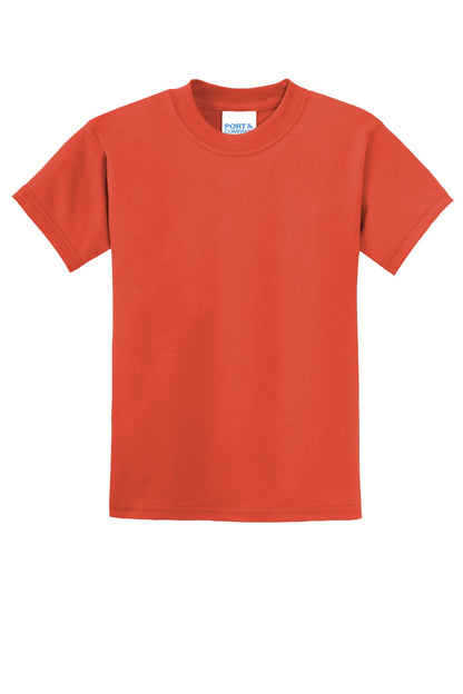 Port & Co Youth Core Blend Tee.  PC55Y