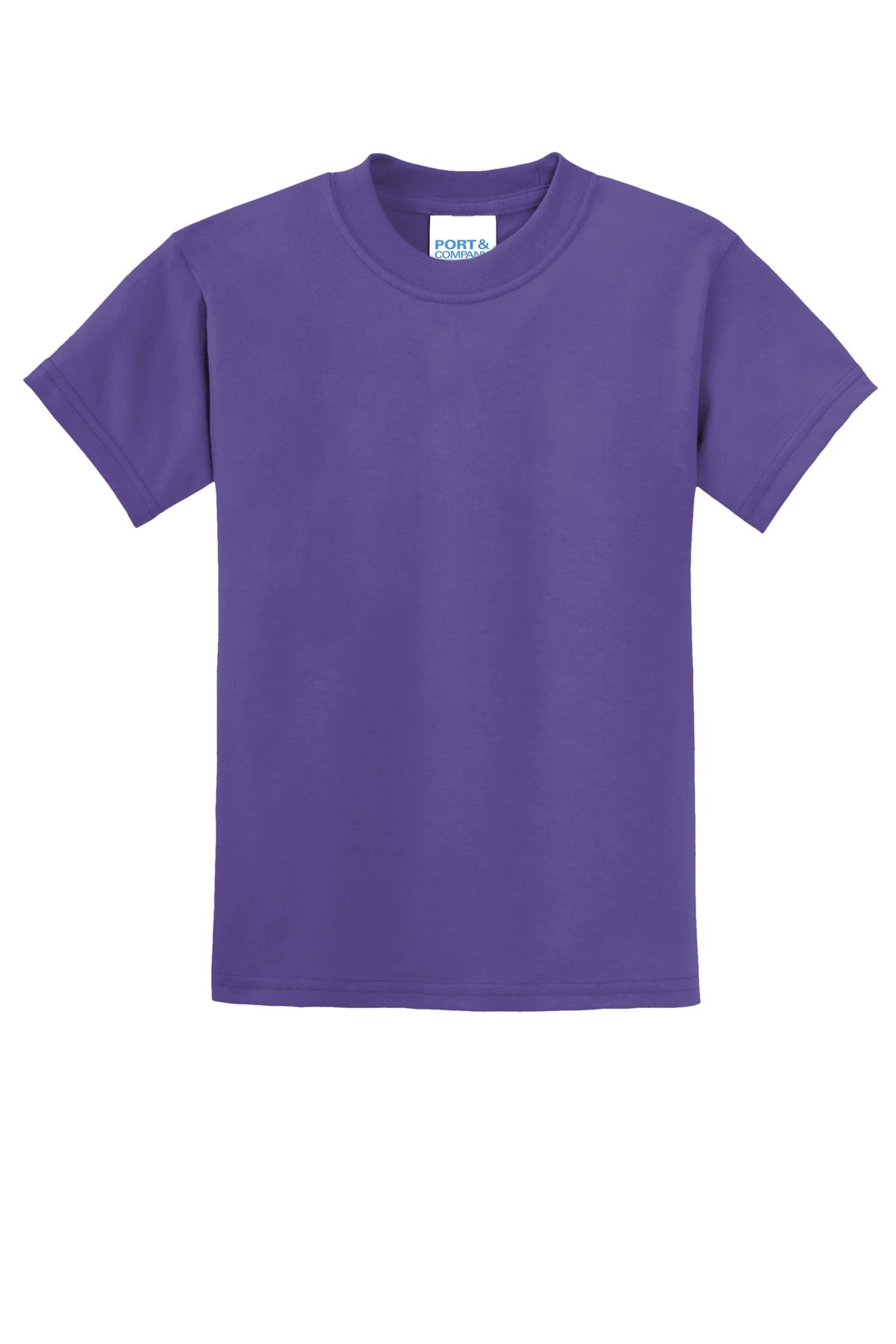 Port & Co Youth Core Blend Tee.  PC55Y