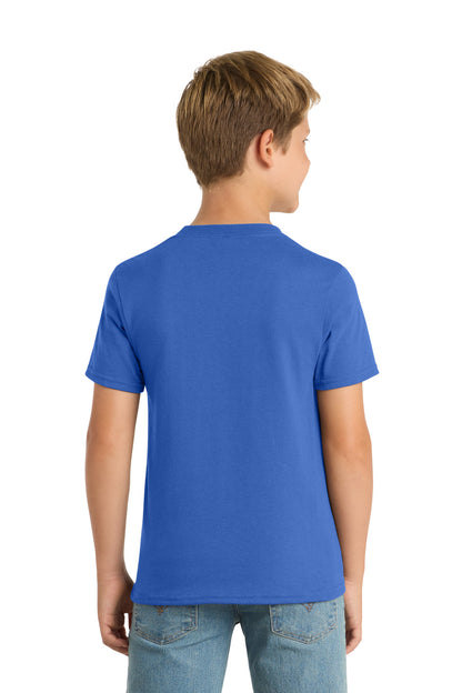 Port & Co Youth Core Blend Tee.  PC55Y
