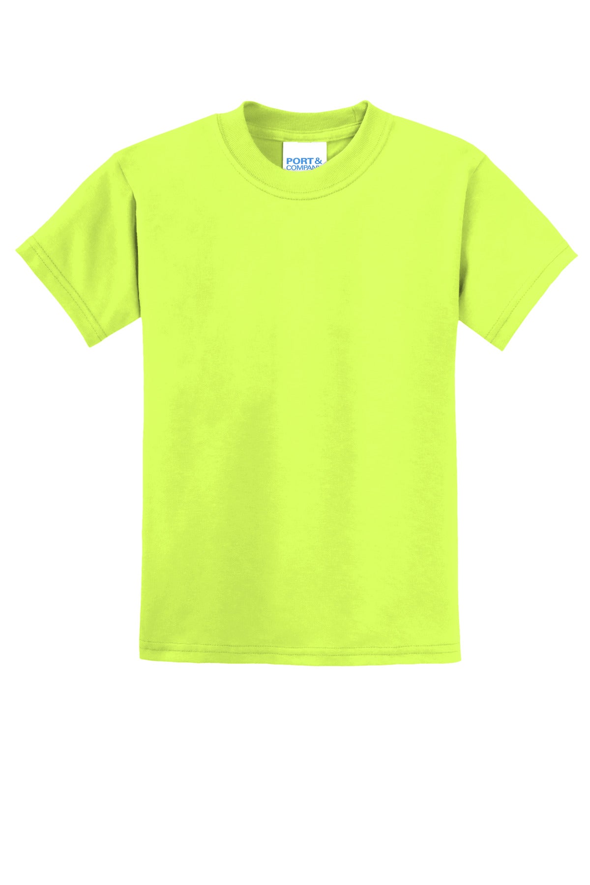 Port & Co Youth Core Blend Tee.  PC55Y