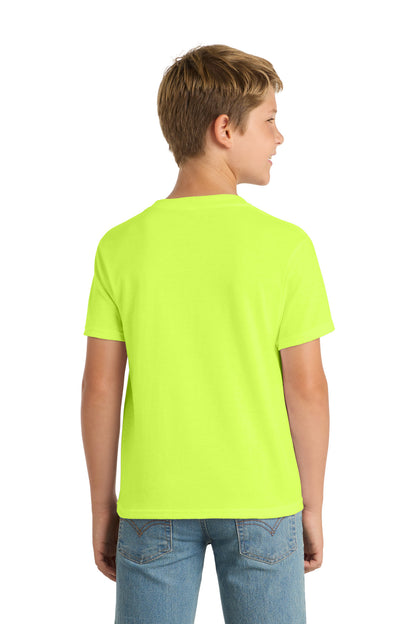 Port & Co Youth Core Blend Tee.  PC55Y