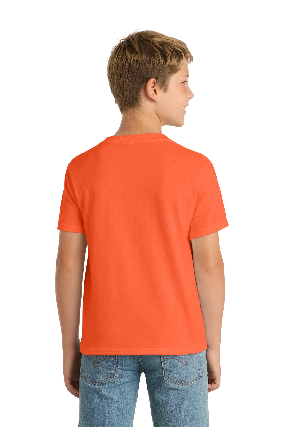 Port & Co Youth Core Blend Tee.  PC55Y