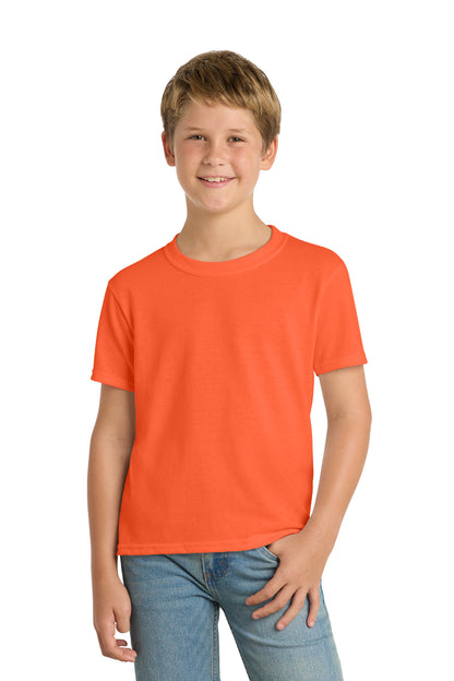 Port & Co Youth Core Blend Tee.  PC55Y