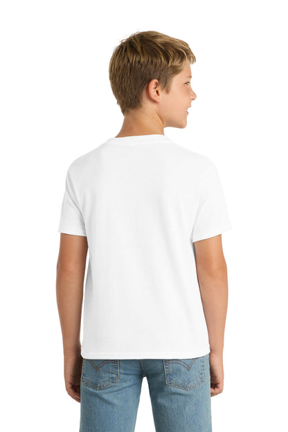 Port & Co Youth Core Blend Tee.  PC55Y