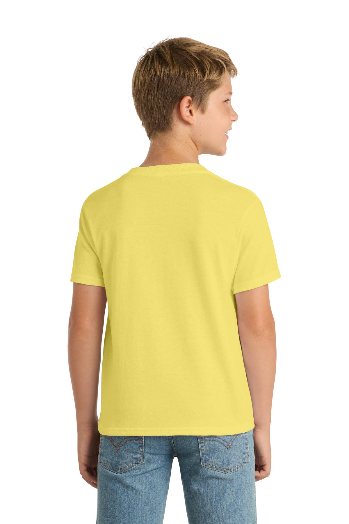 Port & Co Youth Core Blend Tee.  PC55Y