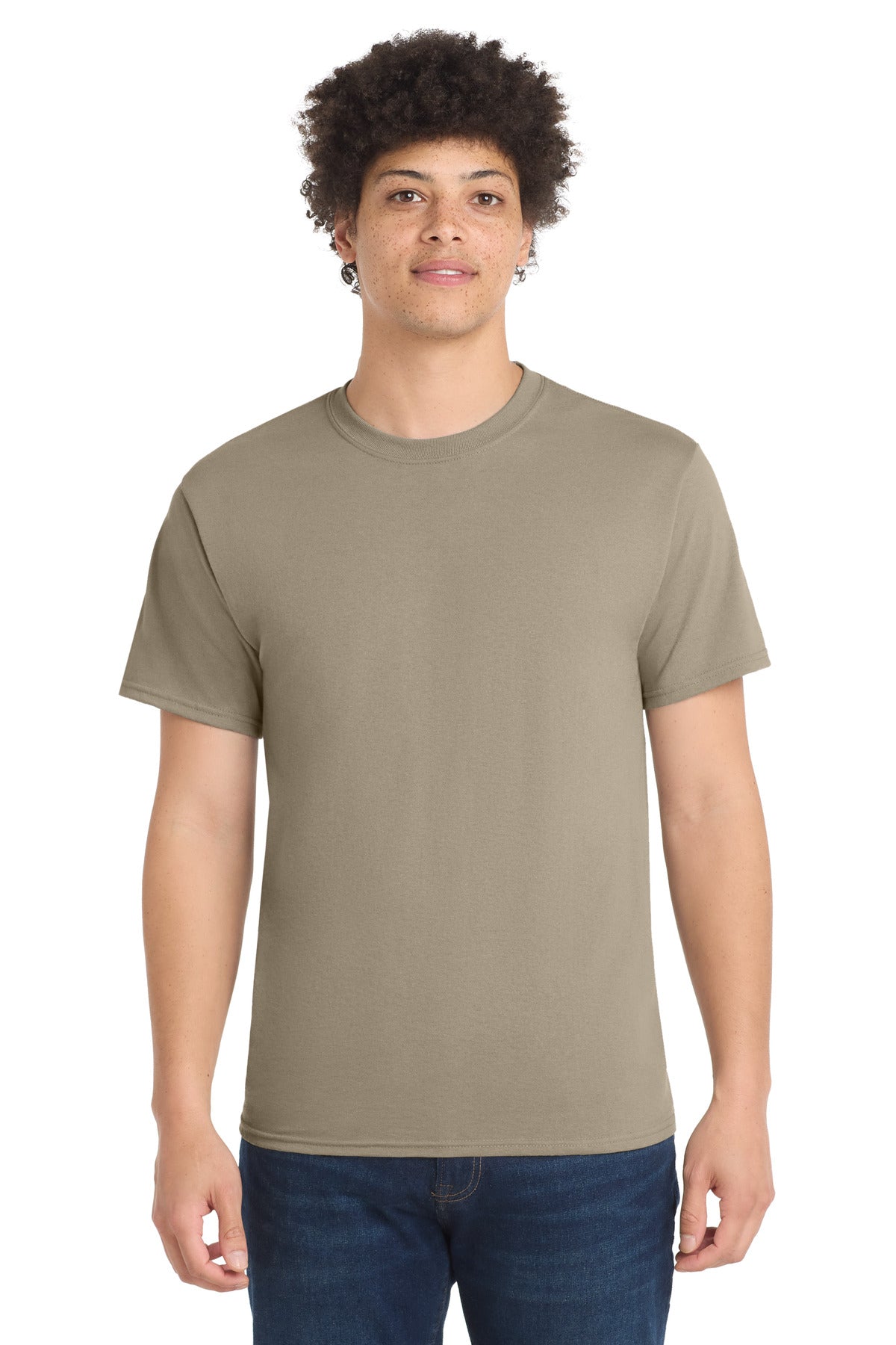 Port & Co Core Blend Tee.  PC55