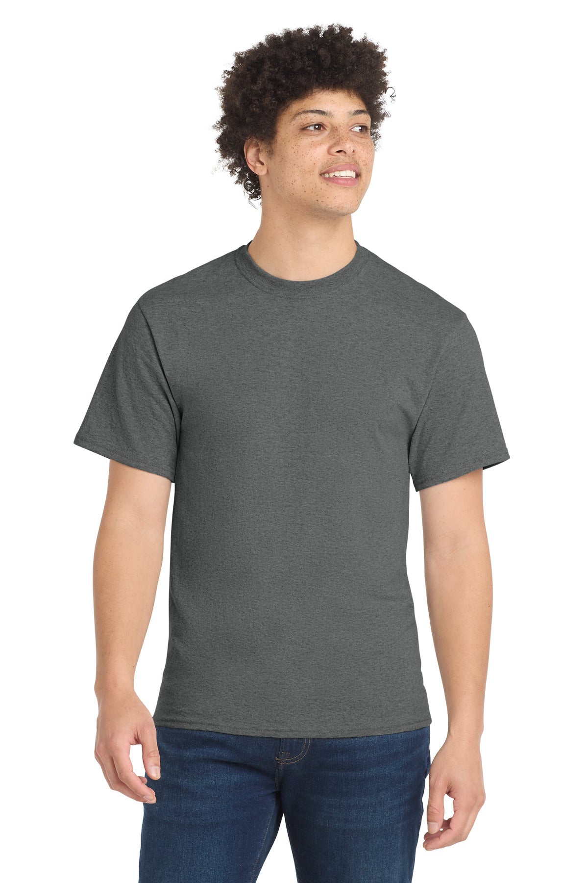 Port & Co Core Blend Tee.  PC55