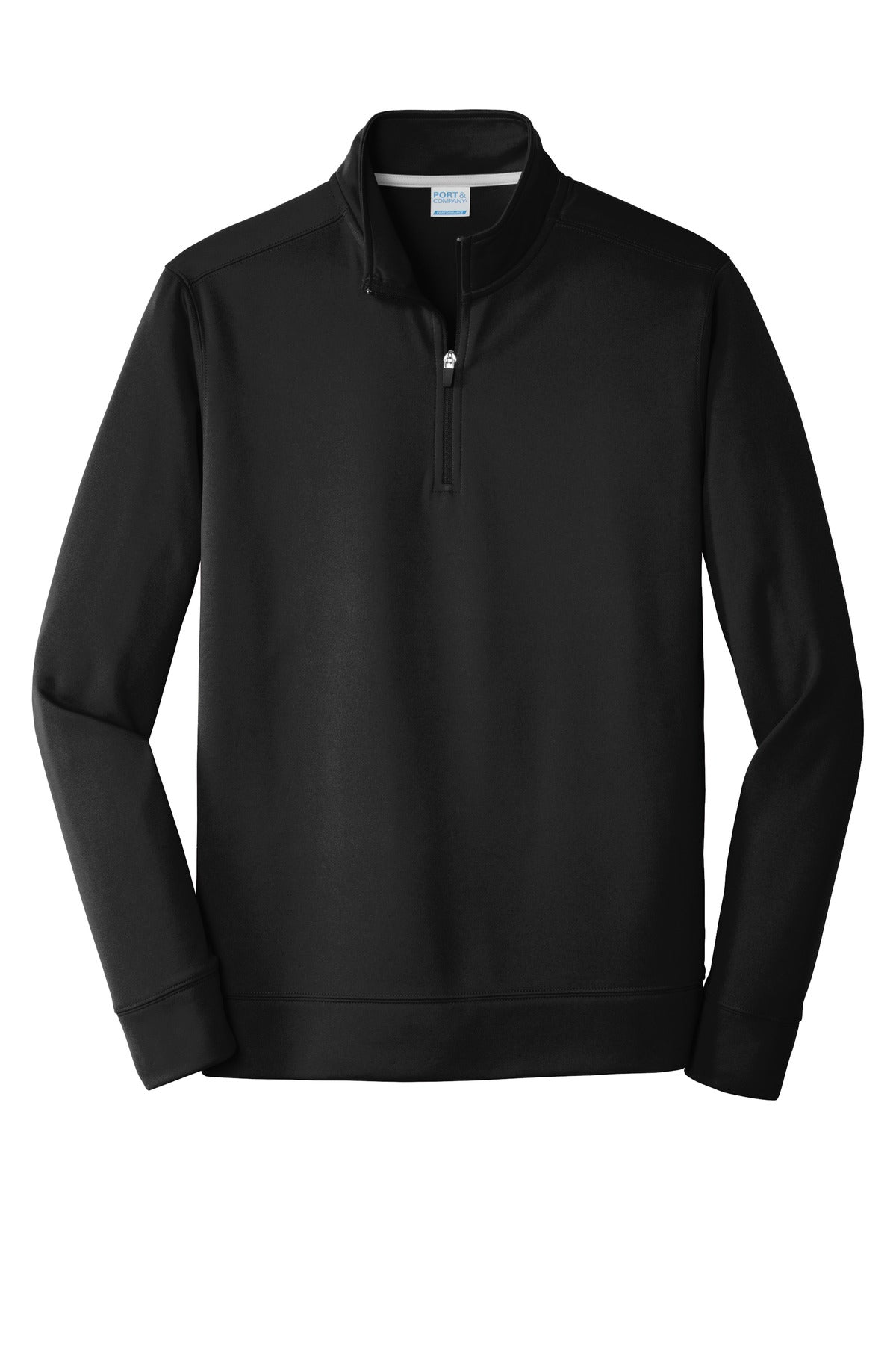 Port & Co Performance Fleece 1/4-Zip Pullover Sweatshirt. PC590Q