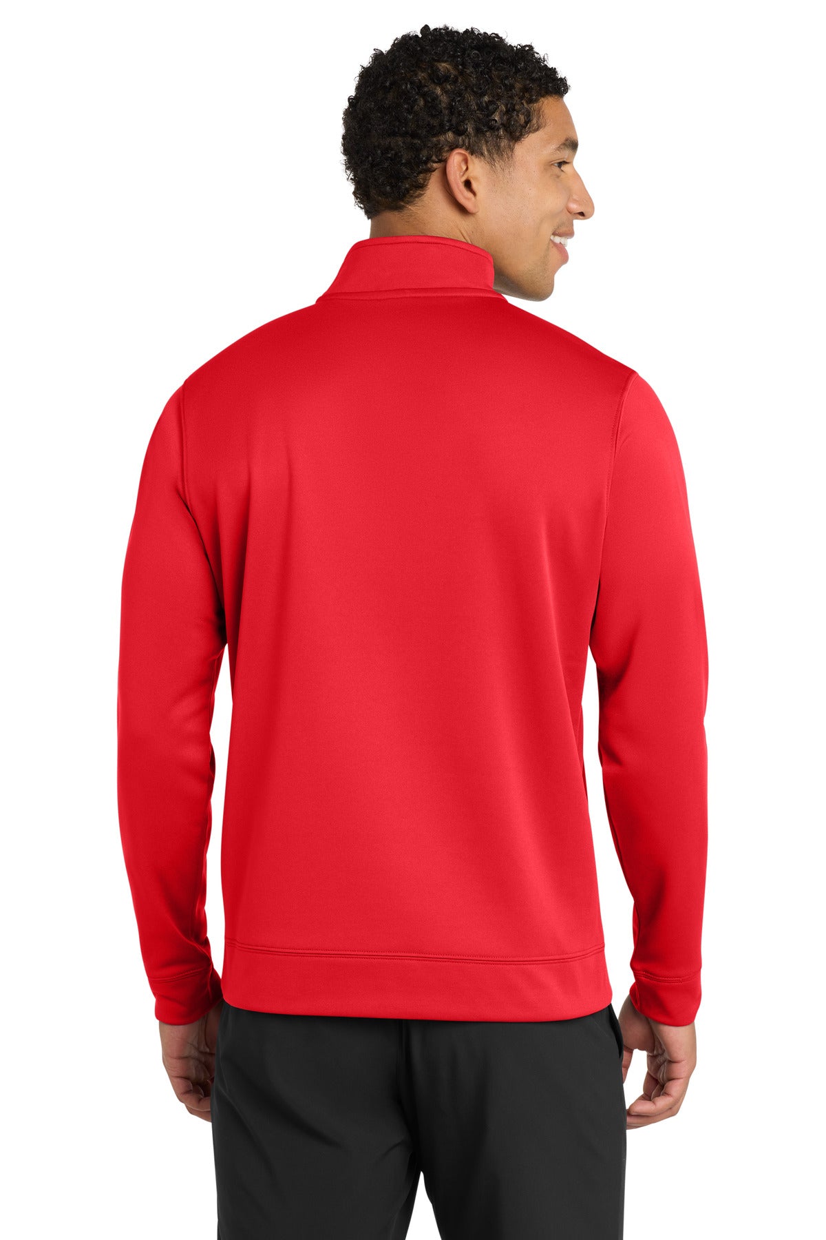 Port & Co Performance Fleece 1/4-Zip Pullover Sweatshirt. PC590Q