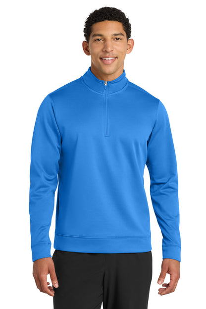 Port & Co Performance Fleece 1/4-Zip Pullover Sweatshirt. PC590Q