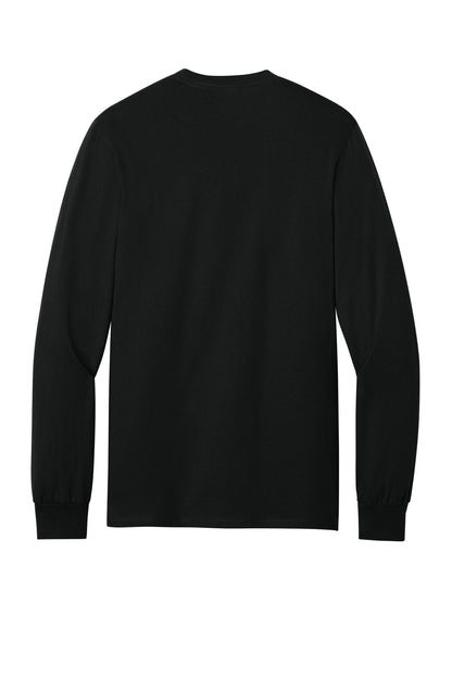 Port & Co Tall Long Sleeve Essential Pocket Tee. PC61LSPT