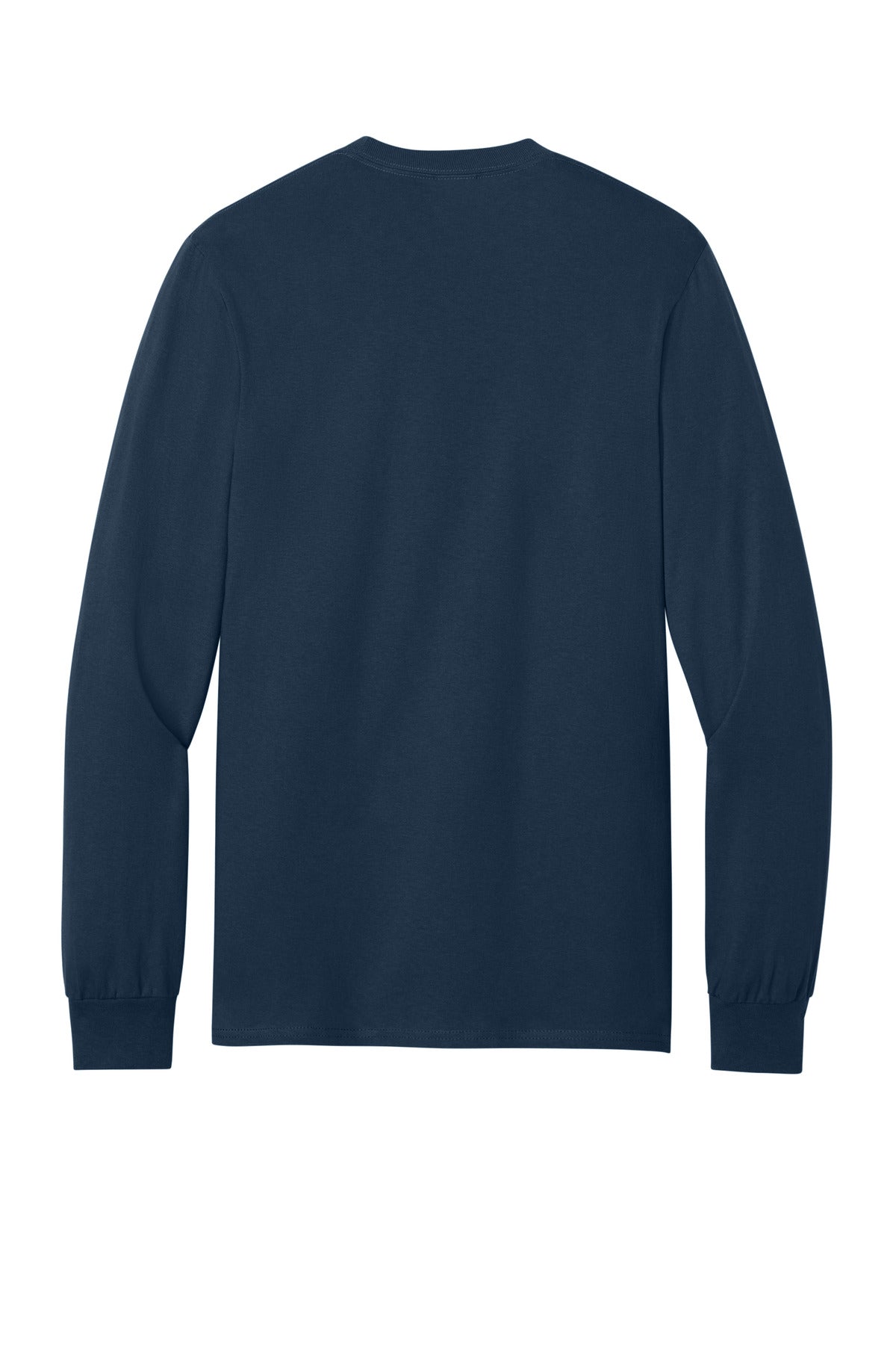 Port & Co Tall Long Sleeve Essential Pocket Tee. PC61LSPT