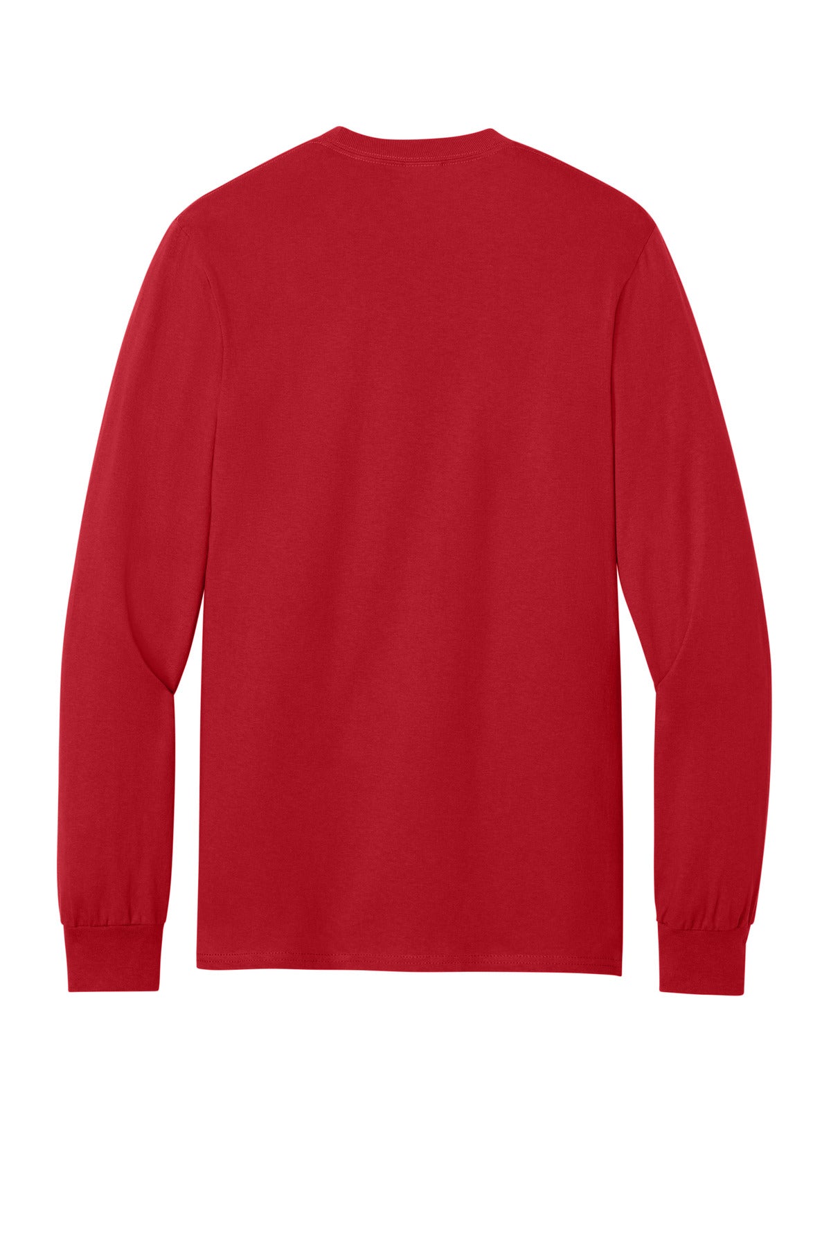 Port & Co Tall Long Sleeve Essential Pocket Tee. PC61LSPT