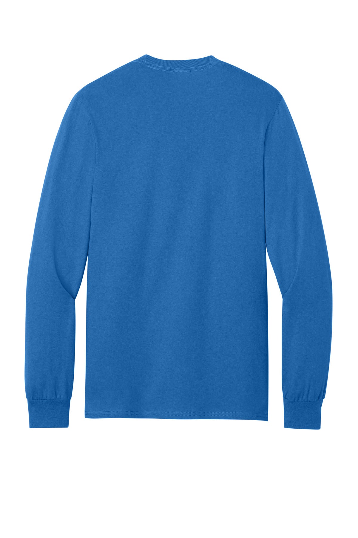 Port & Co Tall Long Sleeve Essential Pocket Tee. PC61LSPT