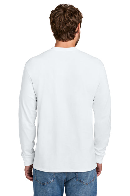 Port & Co Tall Long Sleeve Essential Pocket Tee. PC61LSPT